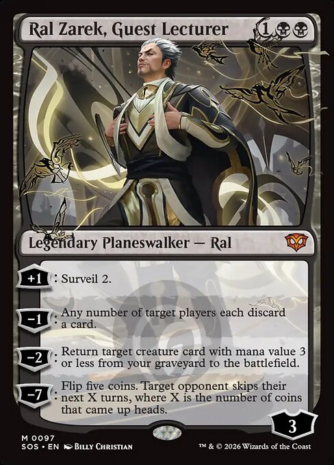 Ral Zarek, Guest Lecturer (SOS 97)