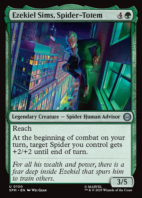 Ezekiel Sims, Spider-Totem (SPM 100)