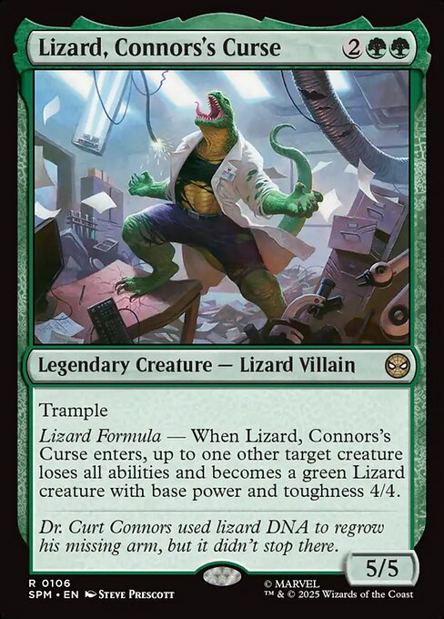 Lizard, Connors's Curse (SPM 106)
