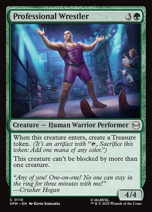 Professional Wrestler (SPM 110)