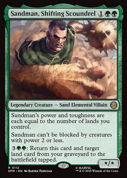 Sandman, Shifting Scoundrel (SPM 112)