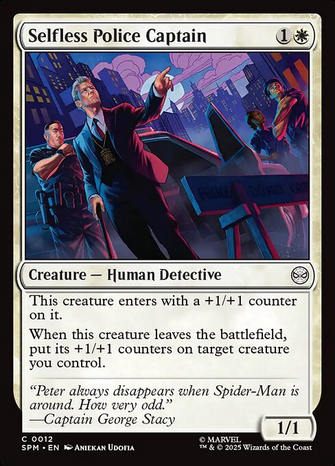 Selfless Police Captain (SPM 12)