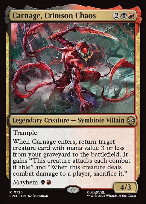 Carnage, Crimson Chaos (SPM 125)