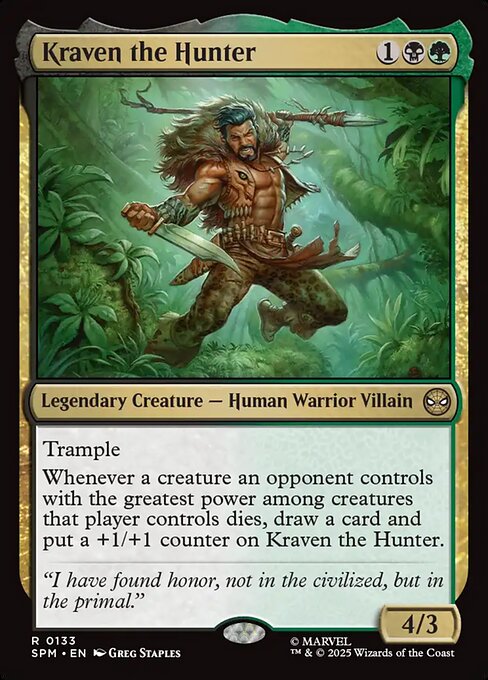 Kraven the Hunter (SPM 133)