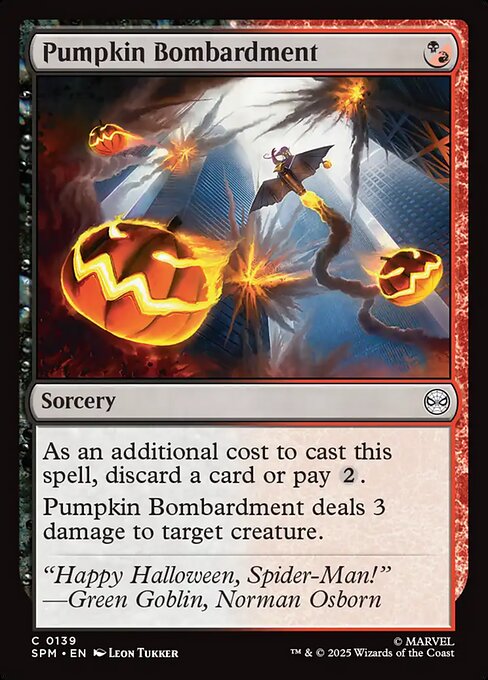 Pumpkin Bombardment (SPM 139)