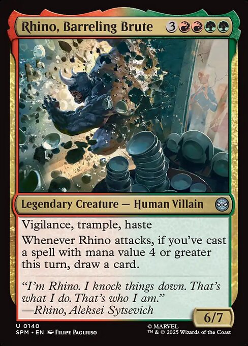 Rhino, Barreling Brute (SPM 140)