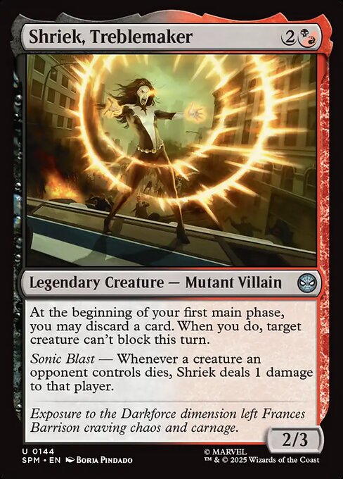 Shriek, Treblemaker (SPM 144)