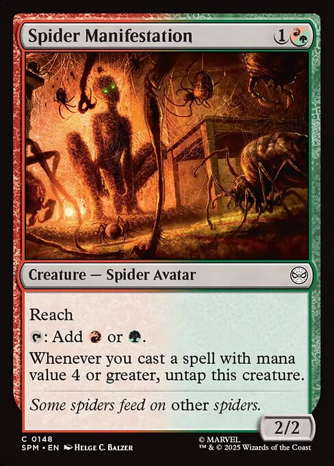 Spider Manifestation (SPM 148)