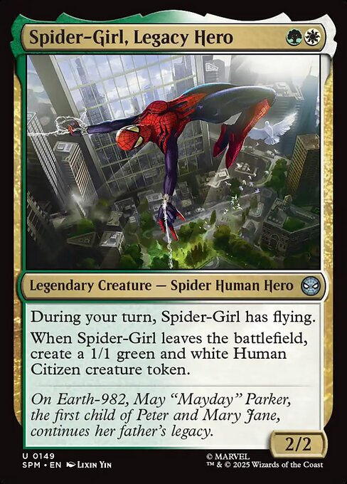 Spider-Girl, Legacy Hero (SPM 149)