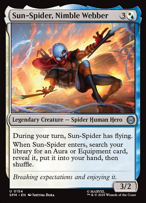 Sun-Spider, Nimble Webber (SPM 154)