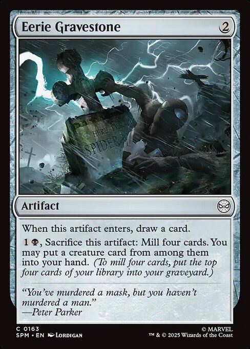 Eerie Gravestone (SPM 163)