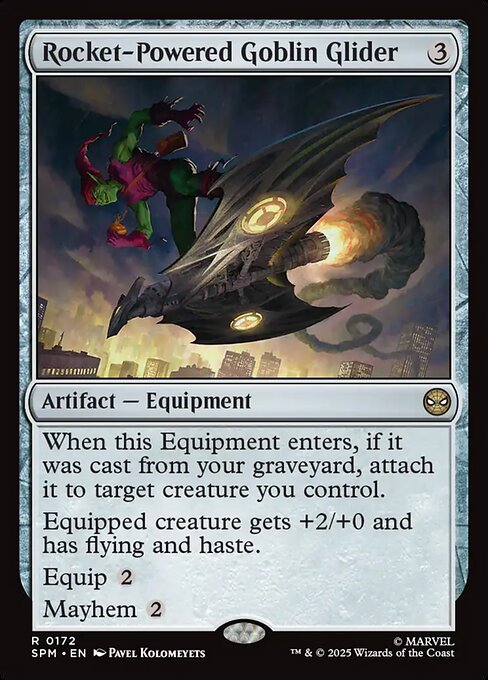 Rocket-Powered Goblin Glider (SPM 172)