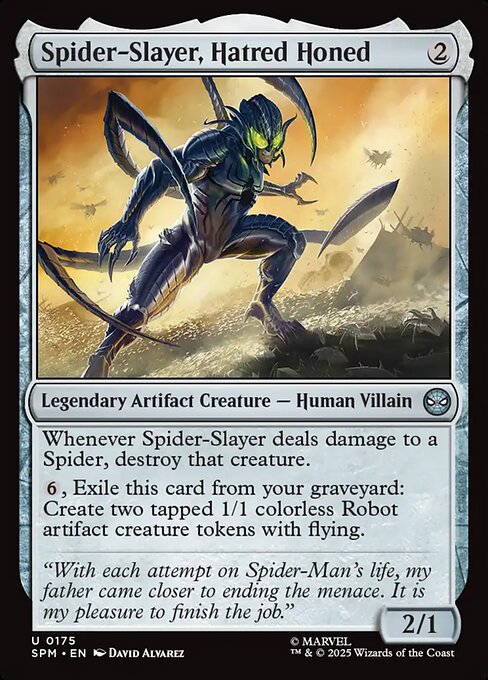 Spider-Slayer, Hatred Honed (SPM 175)