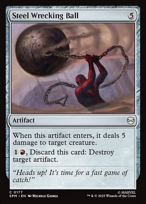 Steel Wrecking Ball (SPM 177)