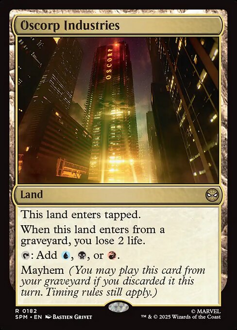 Oscorp Industries (SPM 182)