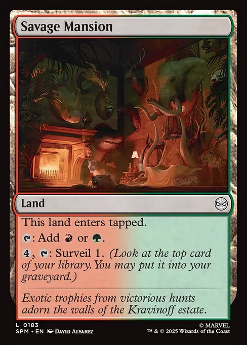 Savage Mansion (SPM 183)