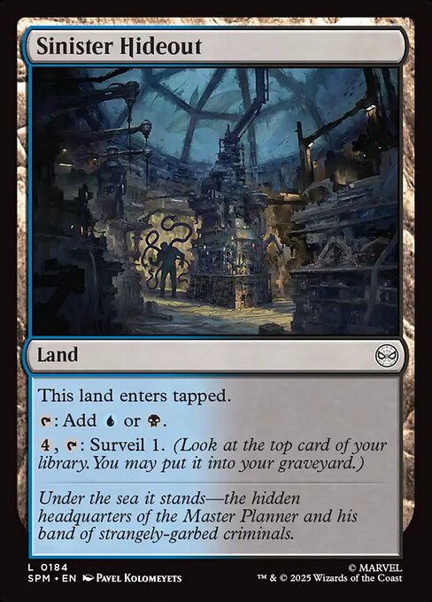 Sinister Hideout (SPM 184)