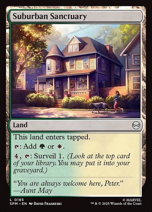 Suburban Sanctuary (SPM 185)