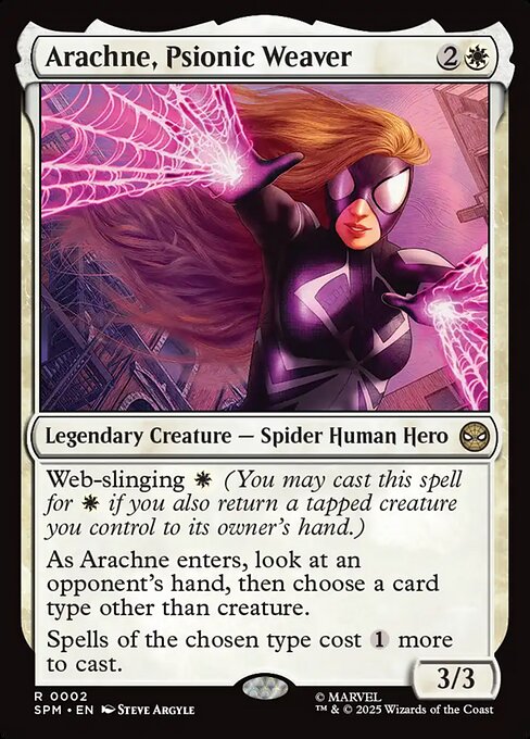 Arachne, Psionic Weaver (SPM 2)