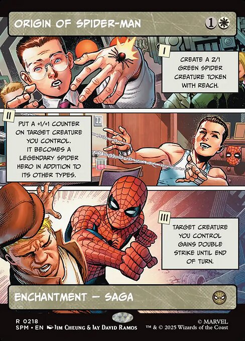 Origin of Spider-Man (SPM 218)
