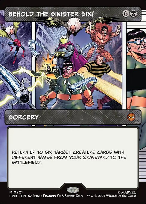 Behold the Sinister Six! (SPM 221)