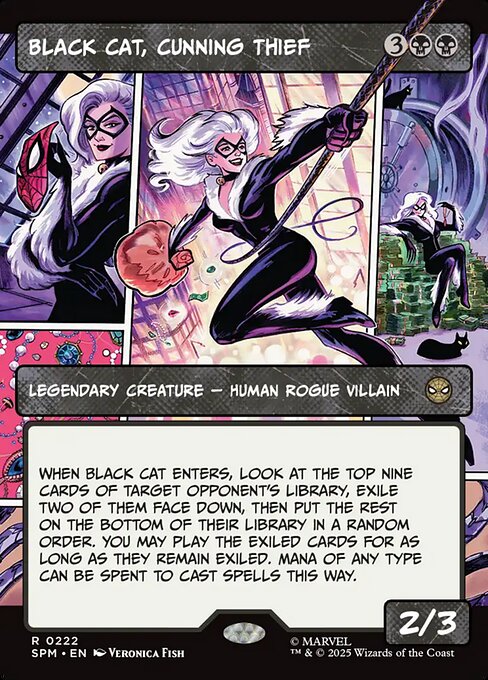 Black Cat, Cunning Thief (SPM 222)