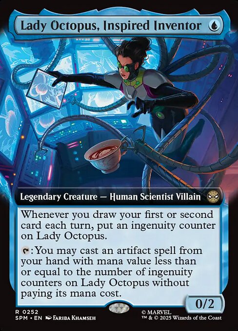 Lady Octopus, Inspired Inventor (SPM 252)