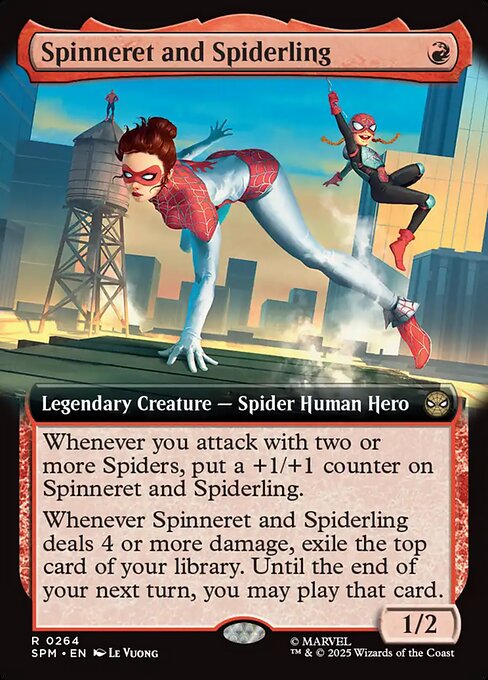 Spinneret and Spiderling (SPM 264)