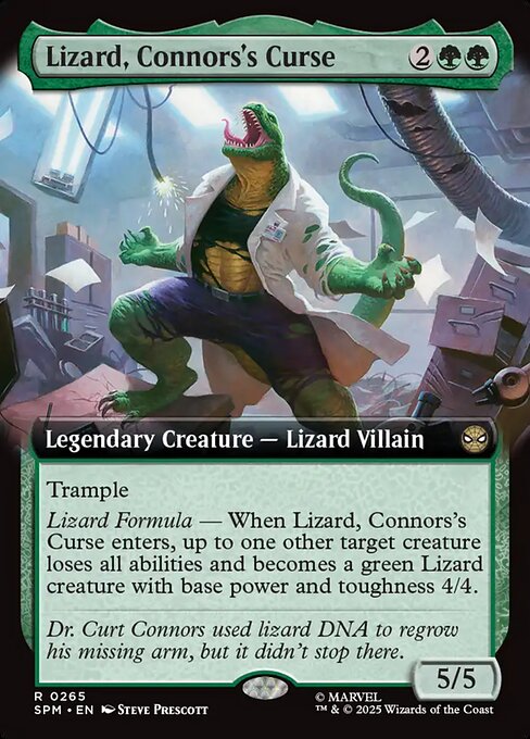 Lizard, Connors's Curse (SPM 265)