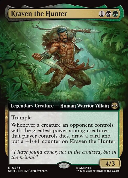 Kraven the Hunter (SPM 273)