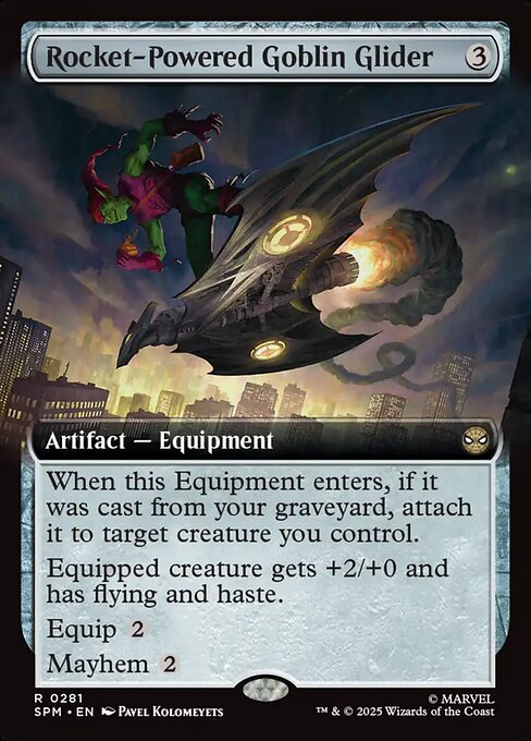 Rocket-Powered Goblin Glider (SPM 281)