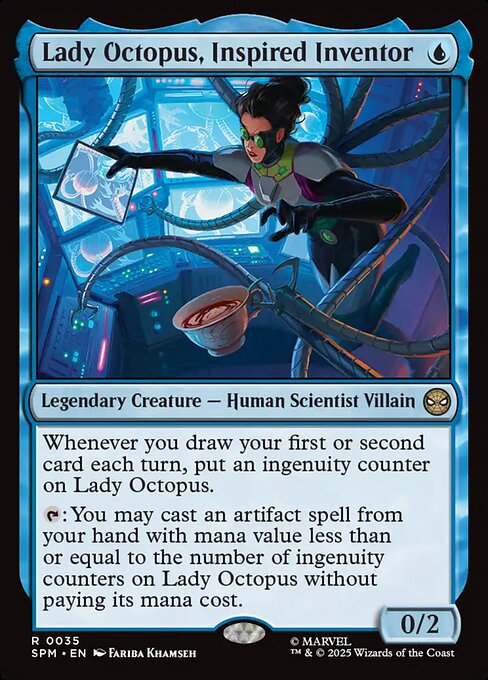 Lady Octopus, Inspired Inventor (SPM 35)