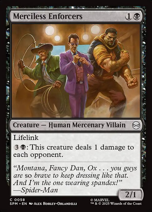 Merciless Enforcers (SPM 58)