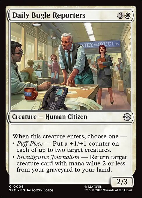 Daily Bugle Reporters (SPM 6)