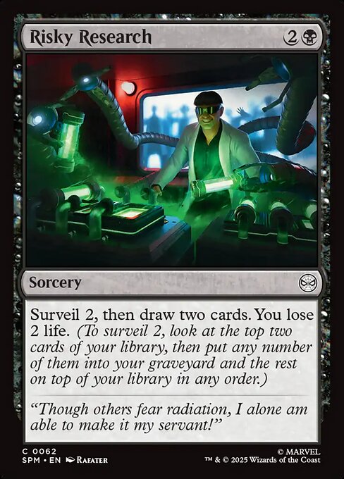 Risky Research (SPM 62)