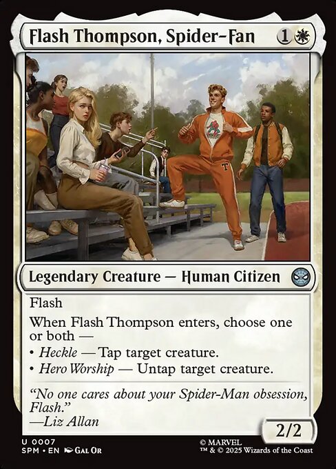 Flash Thompson, Spider-Fan (SPM 7)