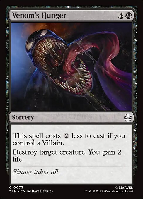 Venom's Hunger (SPM 73)