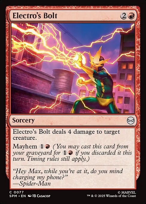 Electro's Bolt (SPM 77)