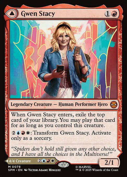 Gwen Stacy // Ghost-Spider (SPM 78)