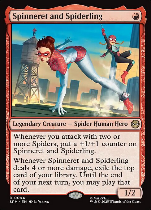 Spinneret and Spiderling (SPM 94)