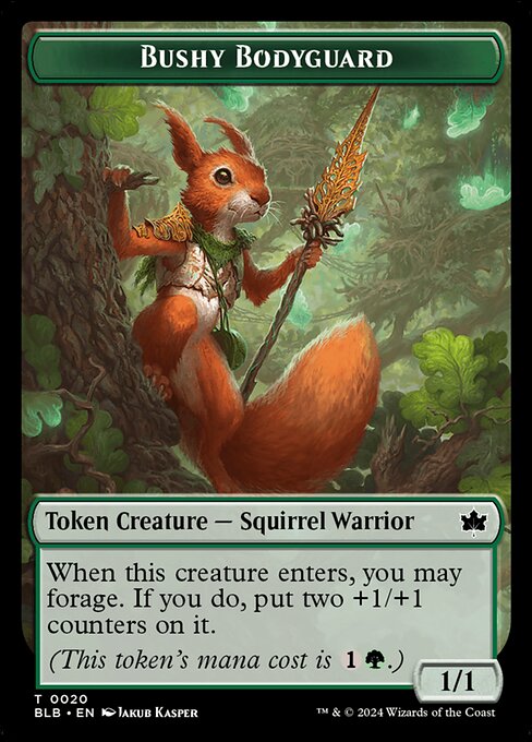 Bushy Bodyguard (TBLB 20)