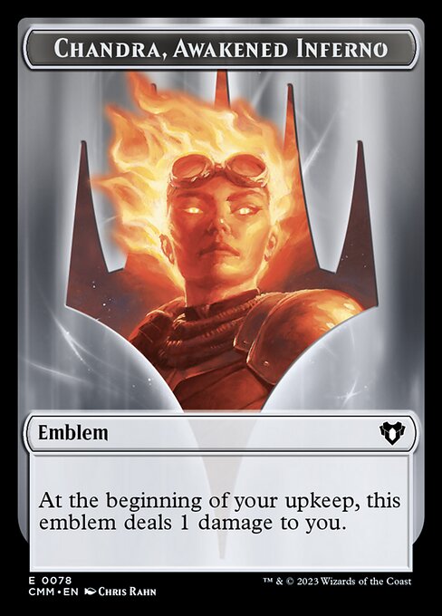 Chandra, Awakened Inferno Emblem (TCMM 78)