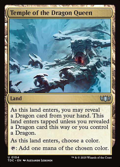 Temple of the Dragon Queen (TDC 104)