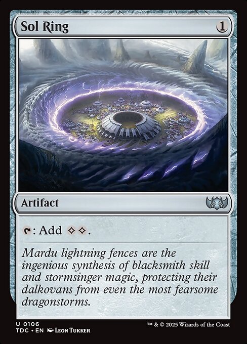 Sol Ring (TDC 106)