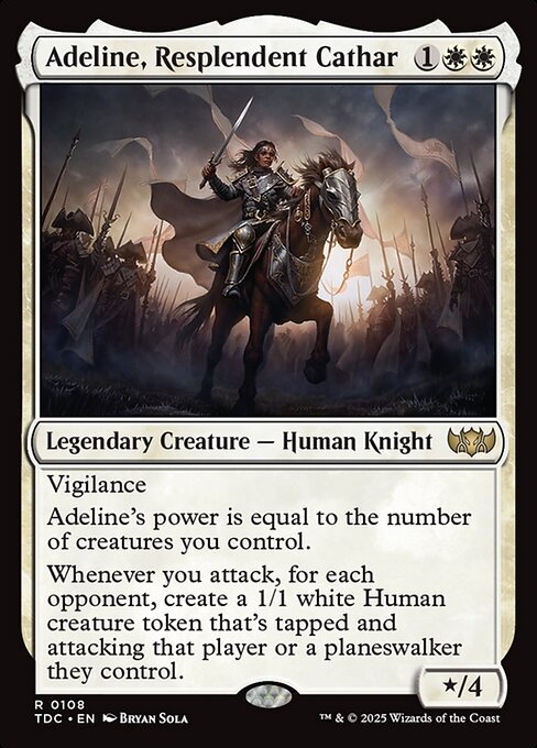 Adeline, Resplendent Cathar (TDC 108)
