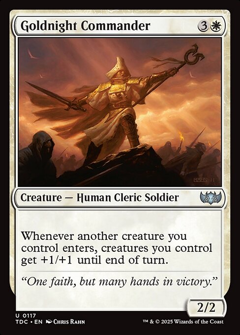 Goldnight Commander (TDC 117)