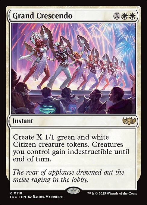 Grand Crescendo (TDC 118)