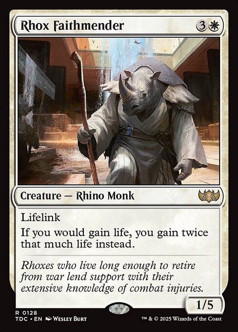 Rhox Faithmender (TDC 128)