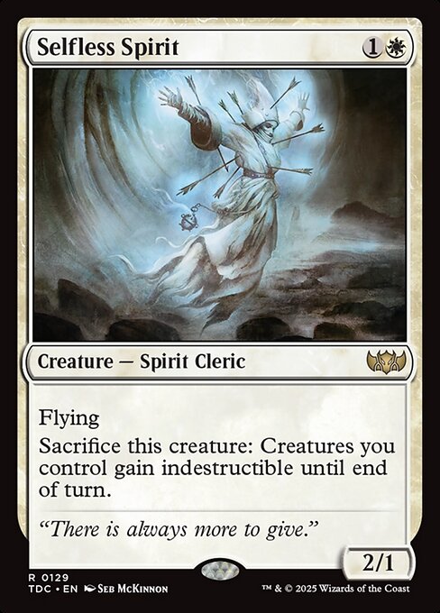 Selfless Spirit (TDC 129)