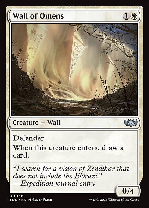 Wall of Omens (TDC 138)